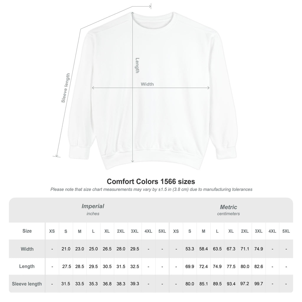 Demon Heart Sweatshirt — Gothic Skull Graphic Crewneck