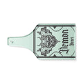 Wine Bottle Cutting Board — 'Venom' Gothic Decorative Charcuterie Board