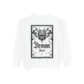 Demon Heart Sweatshirt — Gothic Skull Graphic Crewneck